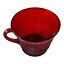 Sandwich ruby by tiara indiana glass cup