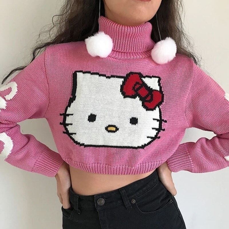 Kawaii Hello Kitty Sweater
