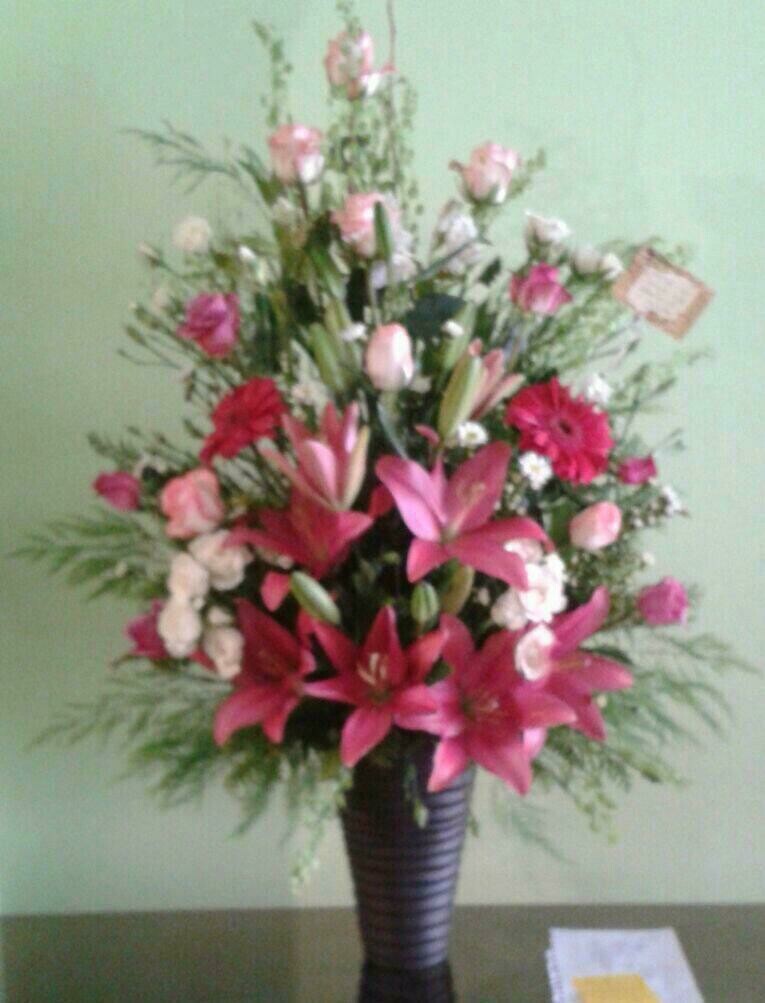 Florero surtido grande
