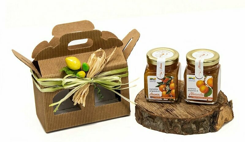2 vasetti di marmellata e confettura da 100 g.