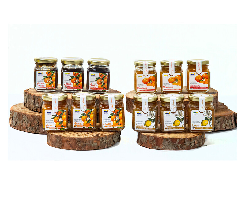 12 vasetti di marmellata  da 100 g.