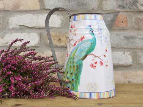 Decorative Peacock Pitcher Jug