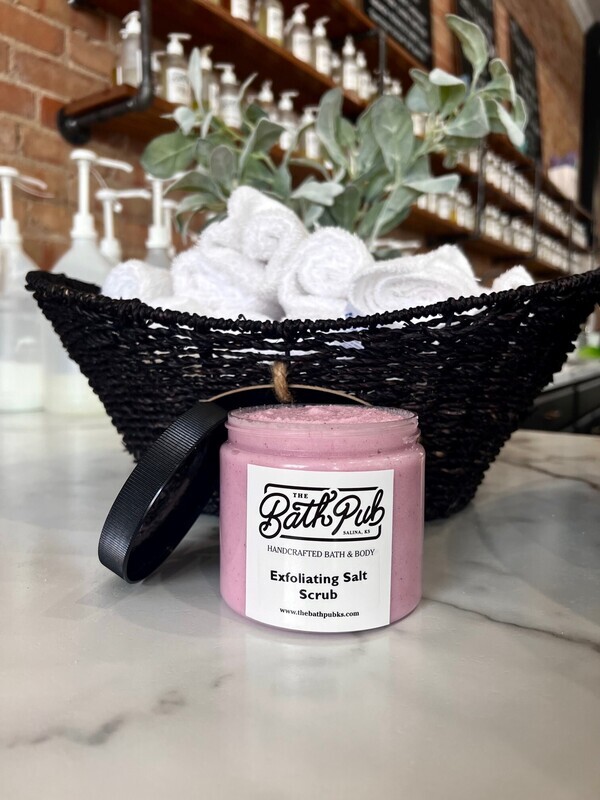 EXFOLIATING SALT SCRUB 16 oz