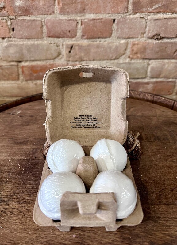 BATH FIZZIE 4 PACK (GOLF BALL SIZE)