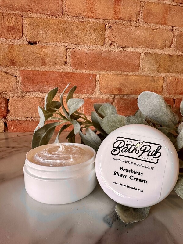 BRUSHLESS SHAVE CREAM  4oz