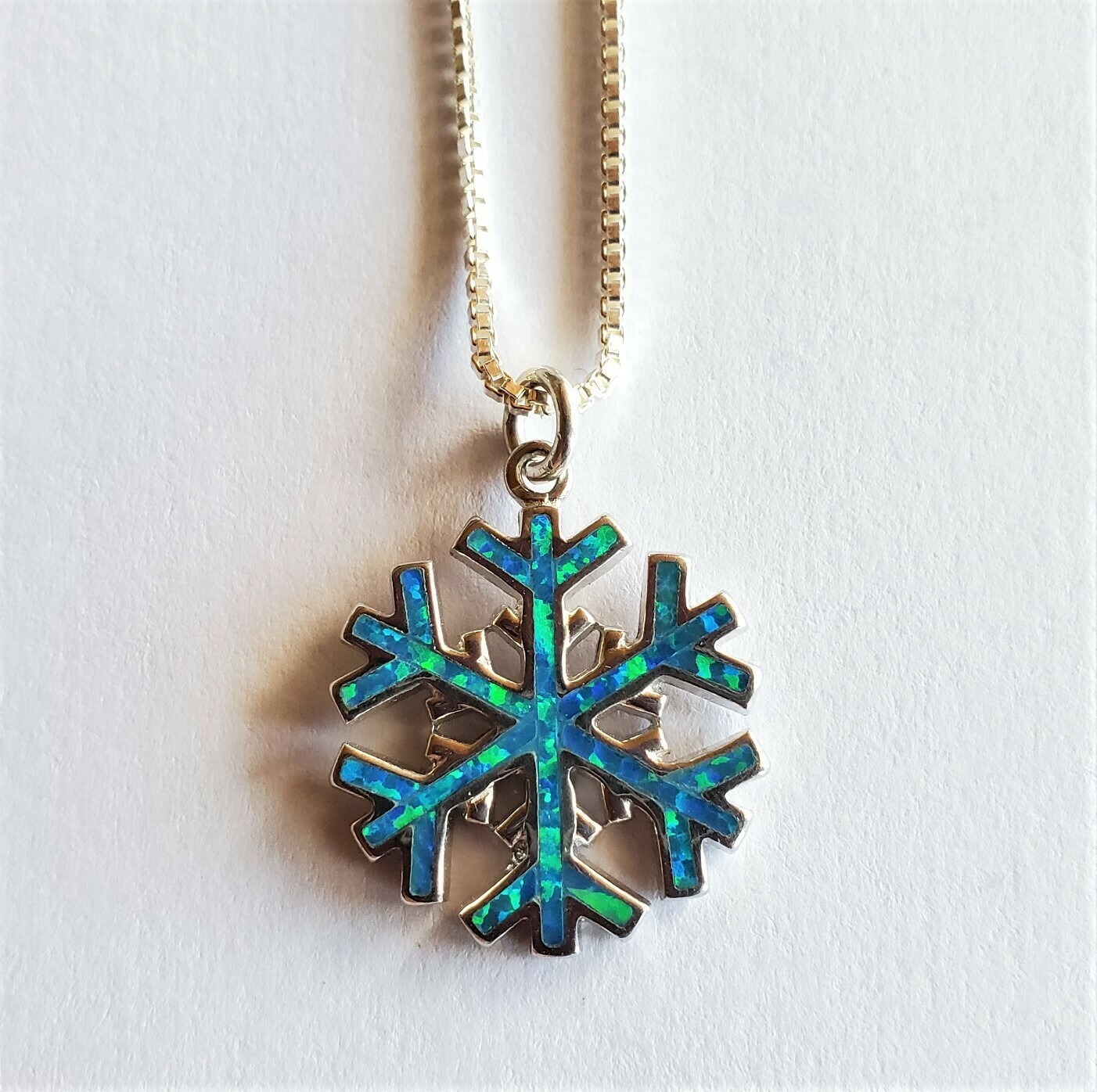 Blue Gilson Opal Snowflake