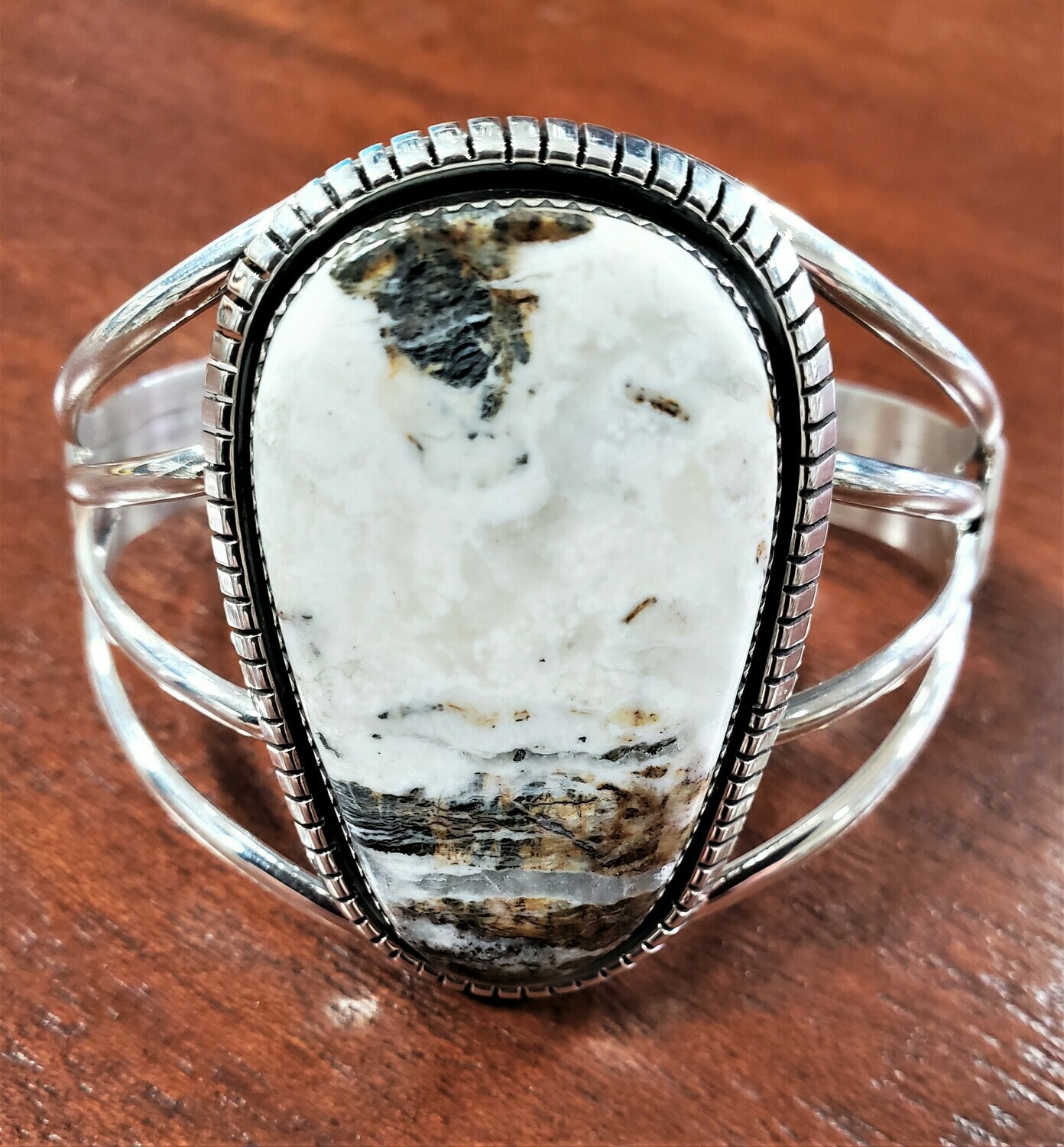 White Buffalo Cuff