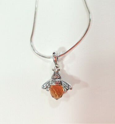 Sterling Silver Bee Pendant