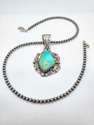 Royston Turquoise Pendant