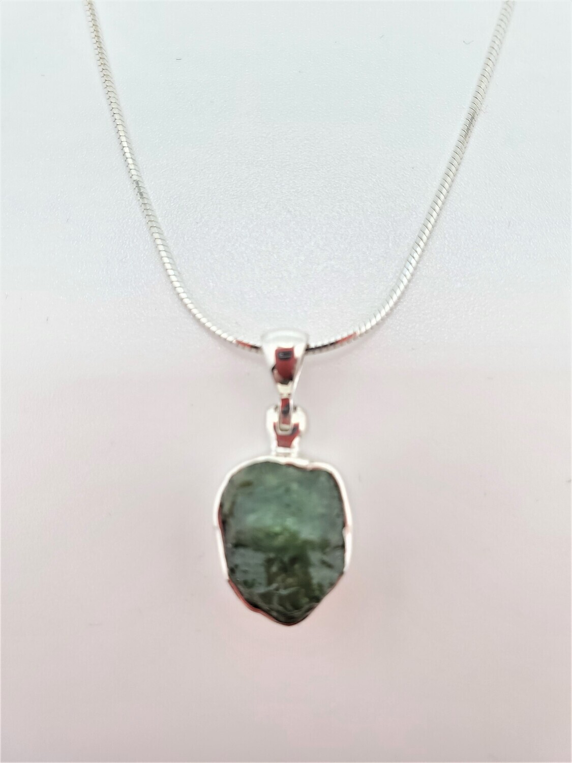 Raw Emerald Necklace