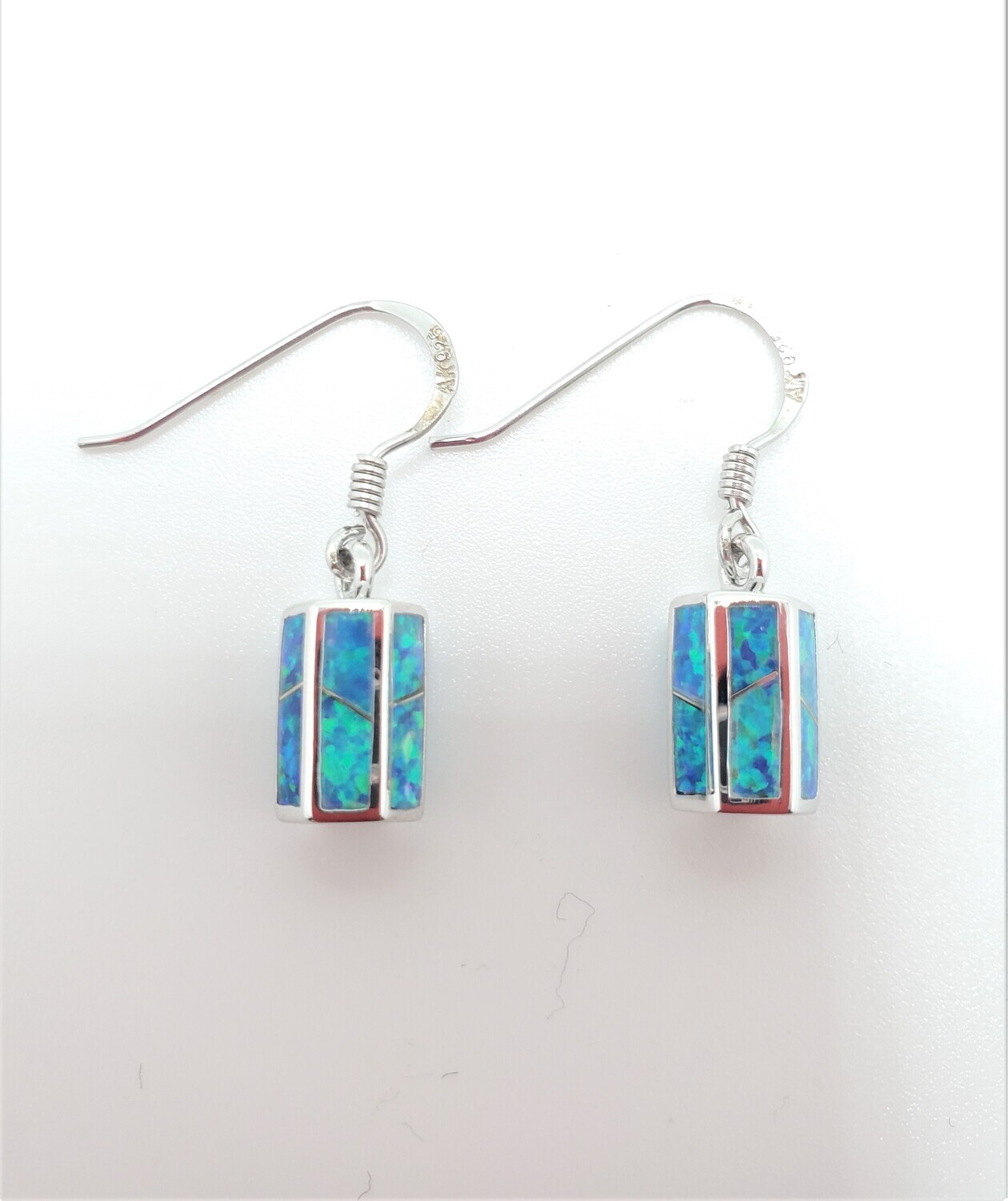 Opal Barrel Dop Earring