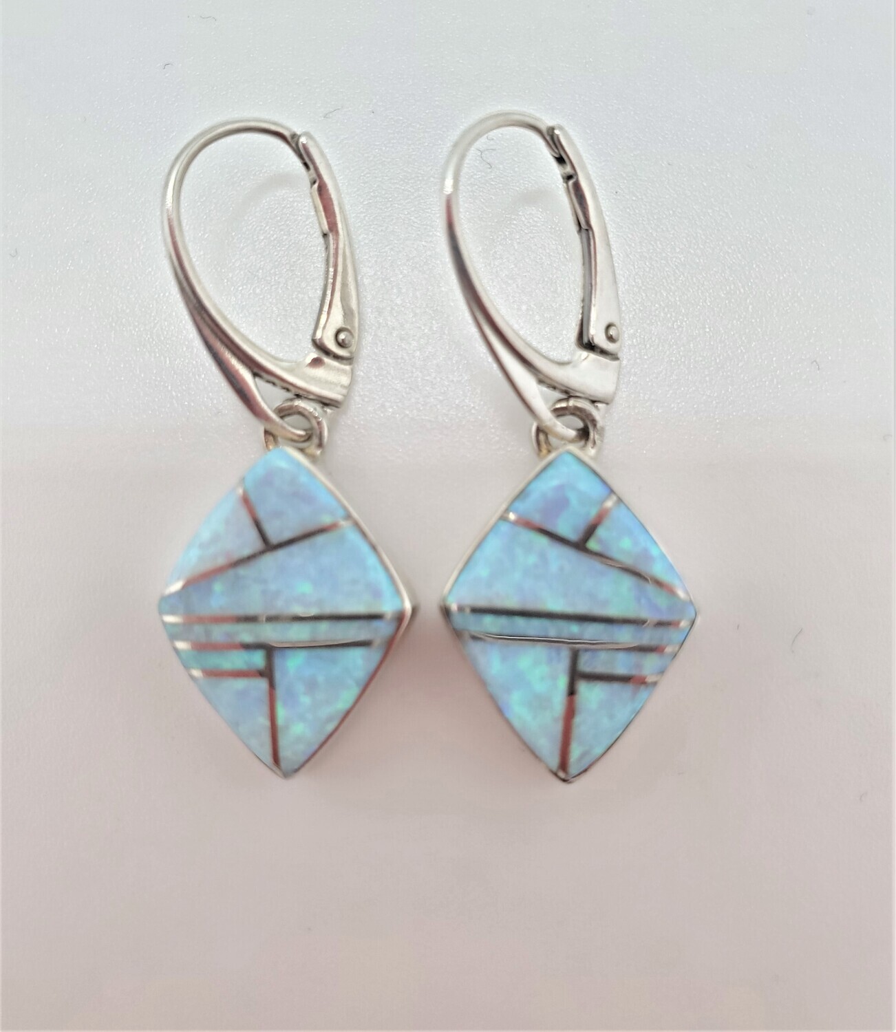 Opal Inlay Earring