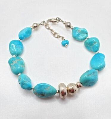 Sleeping Beauty Chunky Bracelet