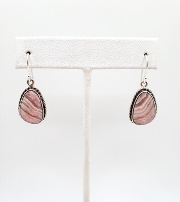 Rhodochrosite Earring