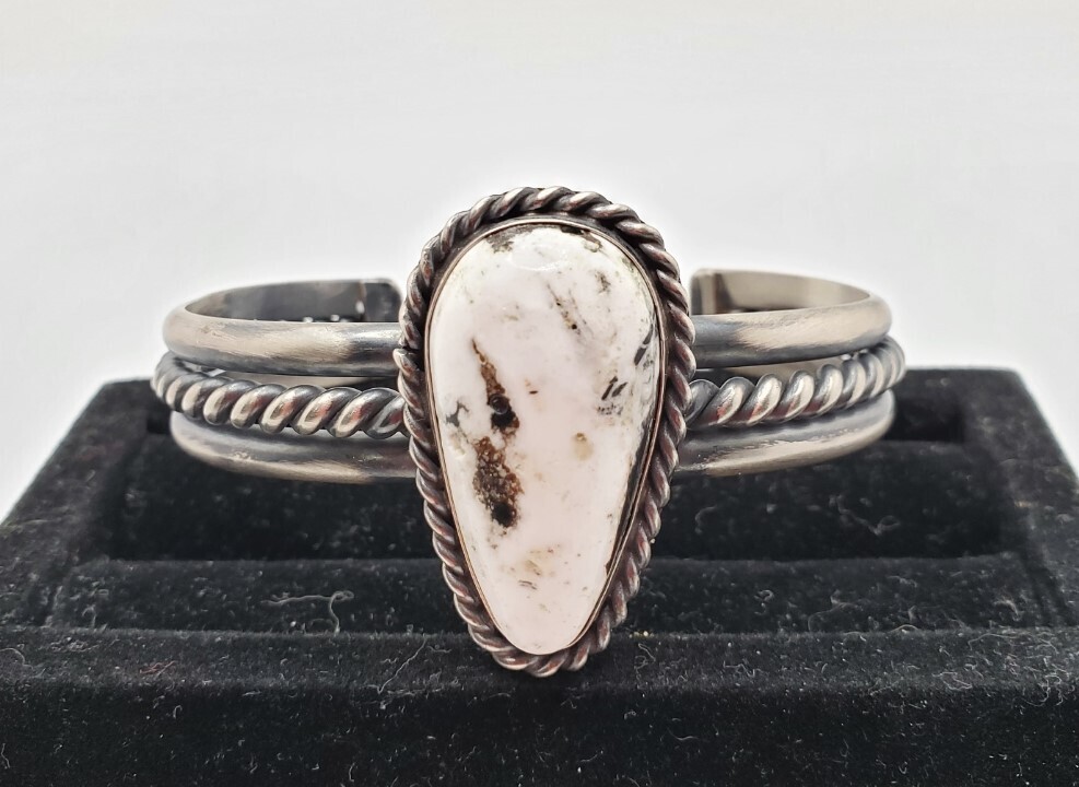 White Buffalo Cuff
