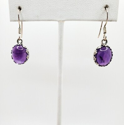 Amethyst Quartz Earring
