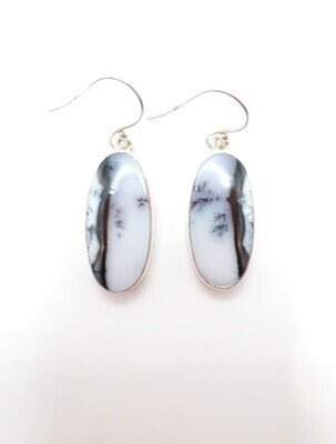 Dendrite Drop Earring