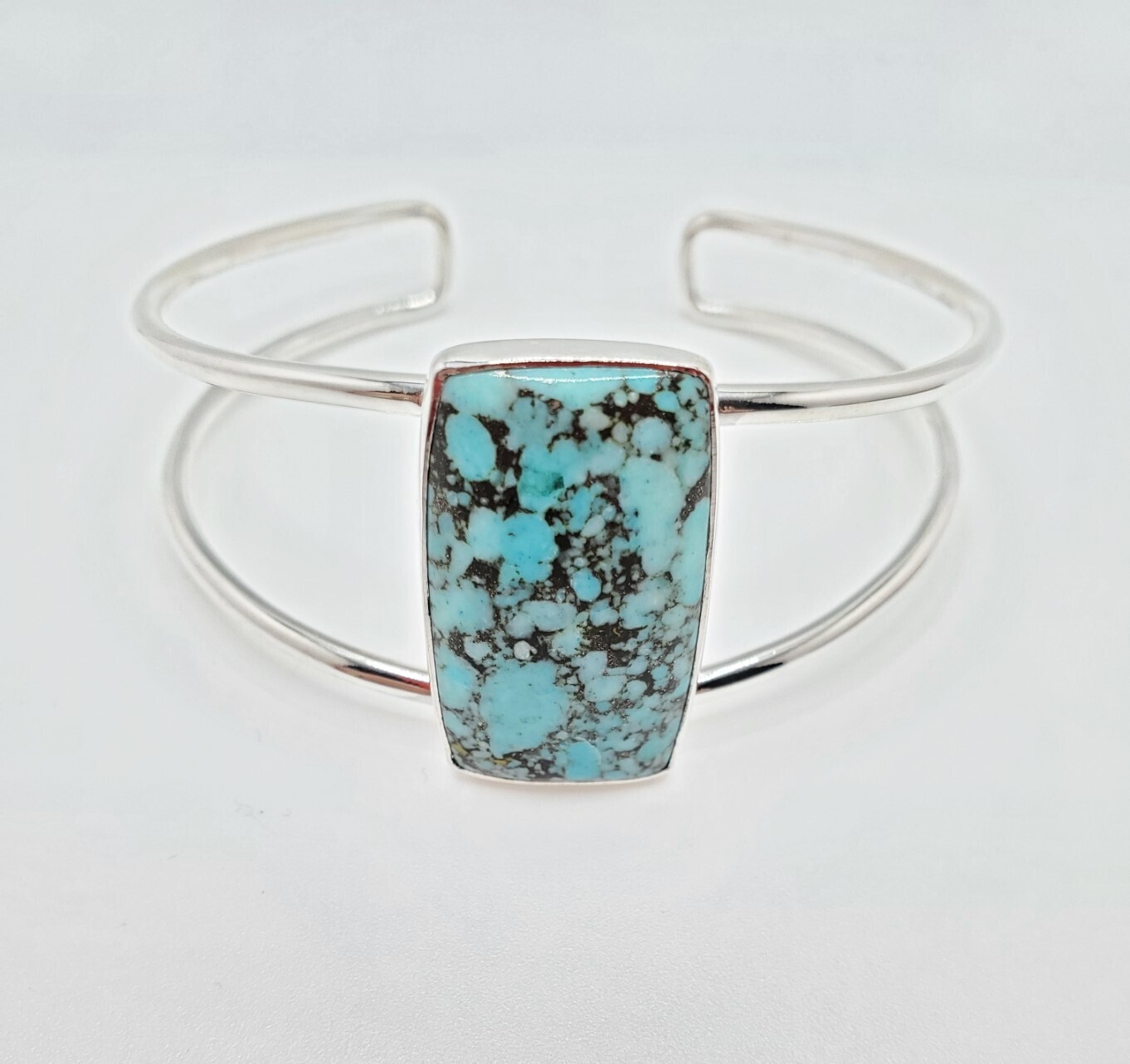 Turquoise Cuff with Black Matrix