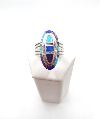 Inlay Ring by David Freeland or tsf