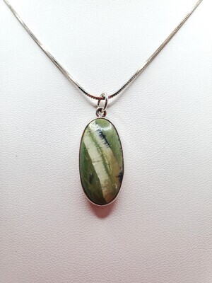 &#39;Swiss Opal&#39; Oval Pendant