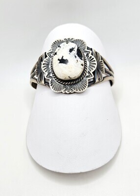 White Buffalo Navajo Cuff