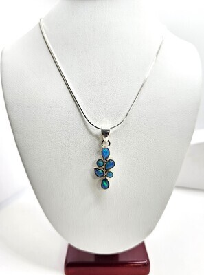 Ethiopian Opal Blues Necklace