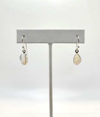 Raw Ethiopian Opal Earring