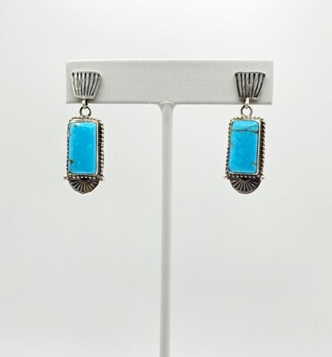 Sleeping Beauty Turquoise Earring