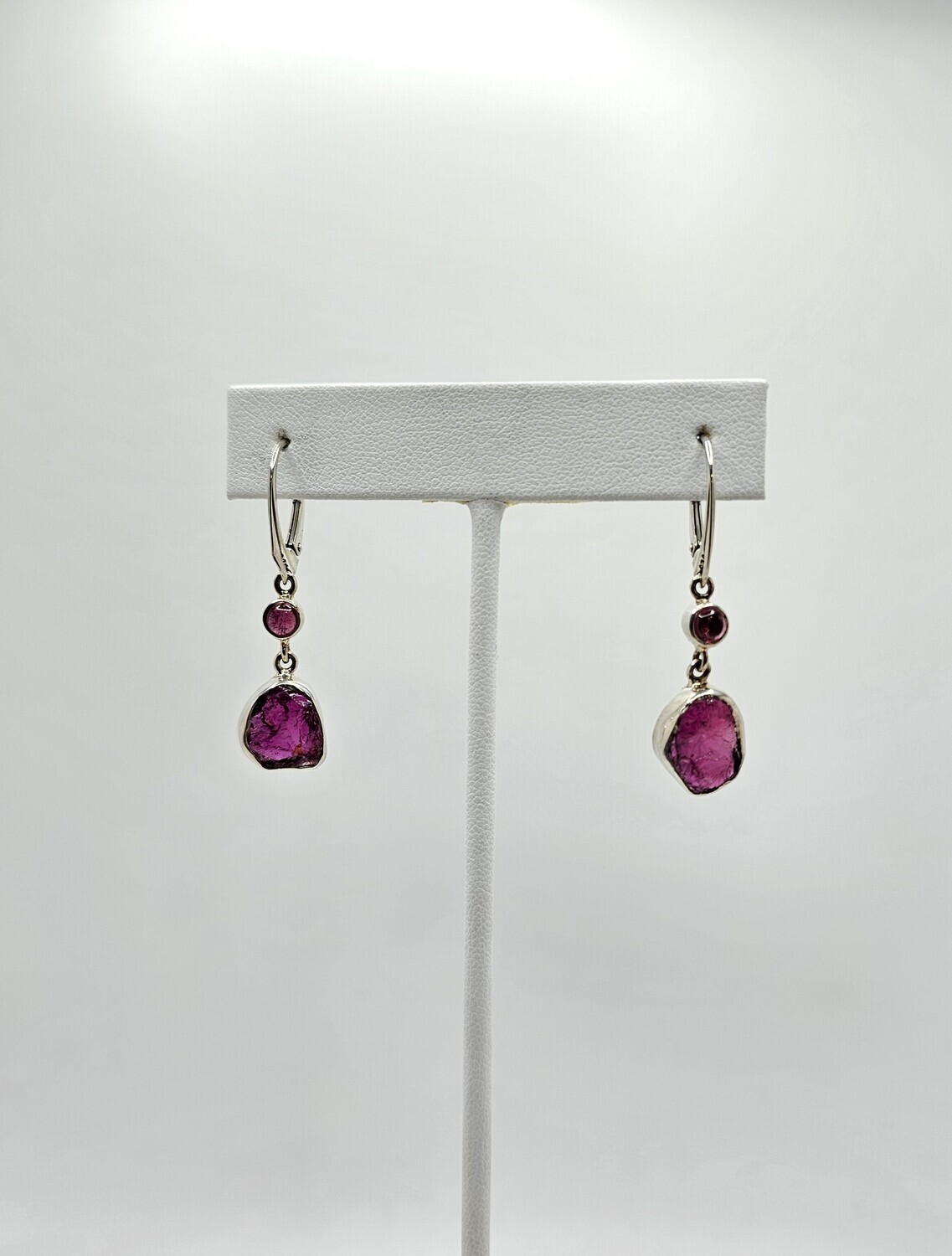 Ruby Drop Earring