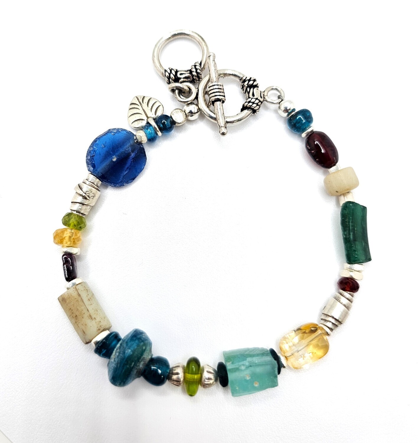 Roman &amp; Djenne Glass Bracelet