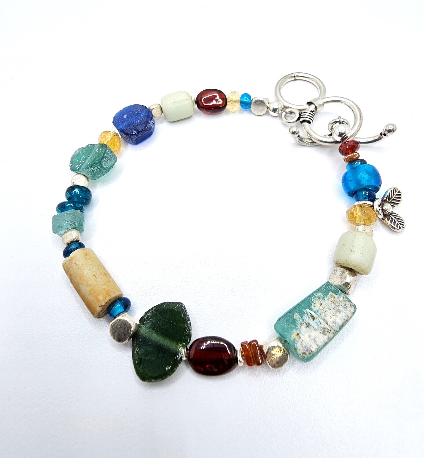 Roman &amp; Djenne Glass Bracelet