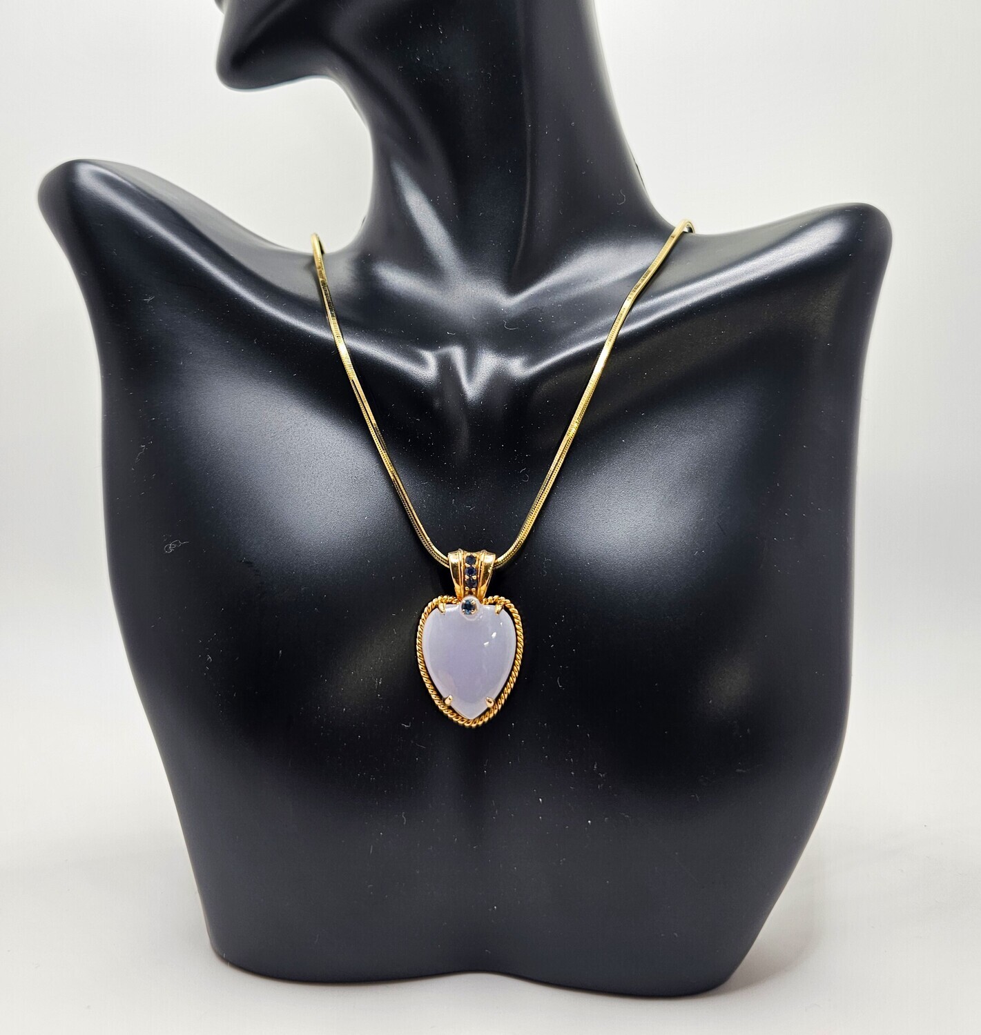Lavender Jade Necklace