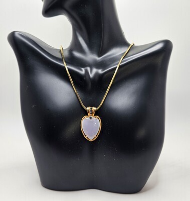 Lavender Jade Necklace