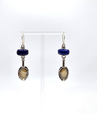 Walrus &amp; Lapis Earring