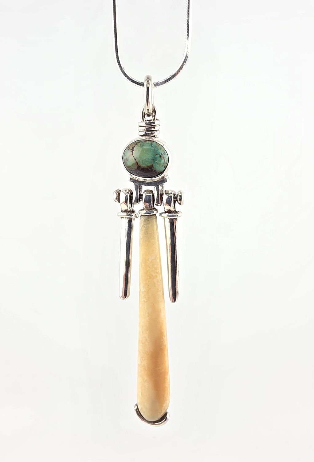 Walrus &amp; Turquoise "Yei" Necklace