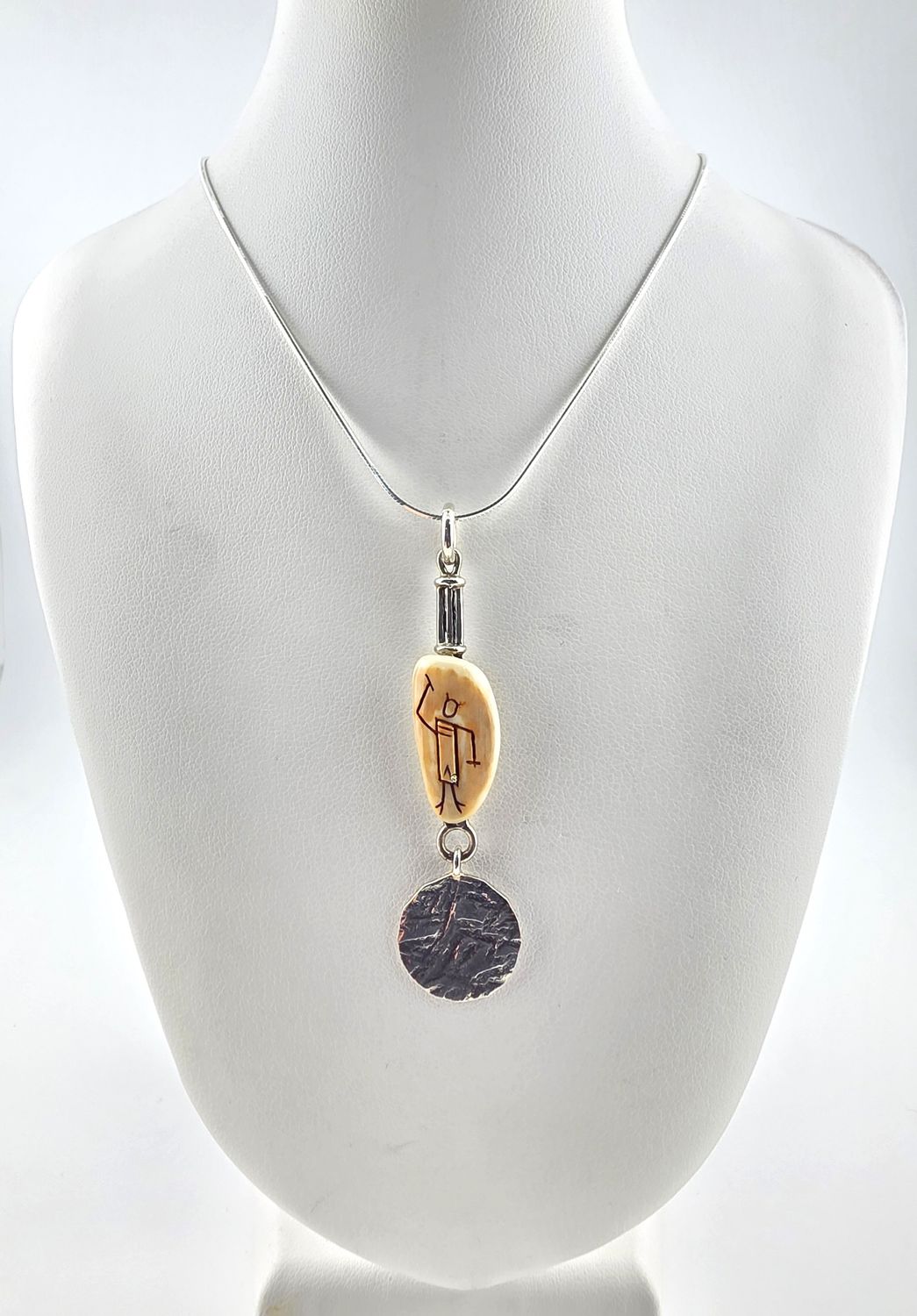 Mammoth Petroglyph Pendant