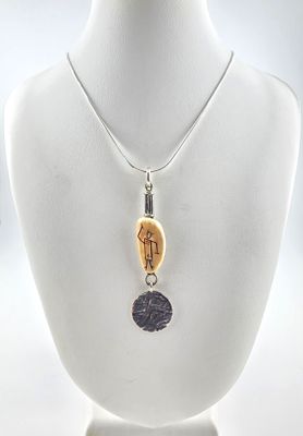 Mammoth Petroglyph Pendant