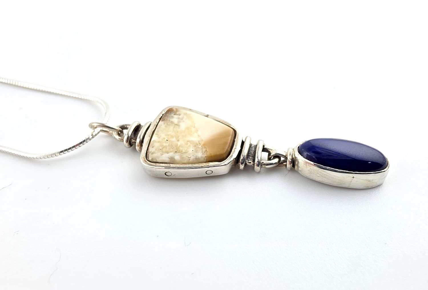 Walrus &amp; Lapis Pendant