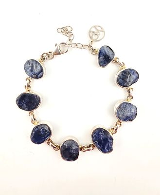 Raw Sapphire Bracelet