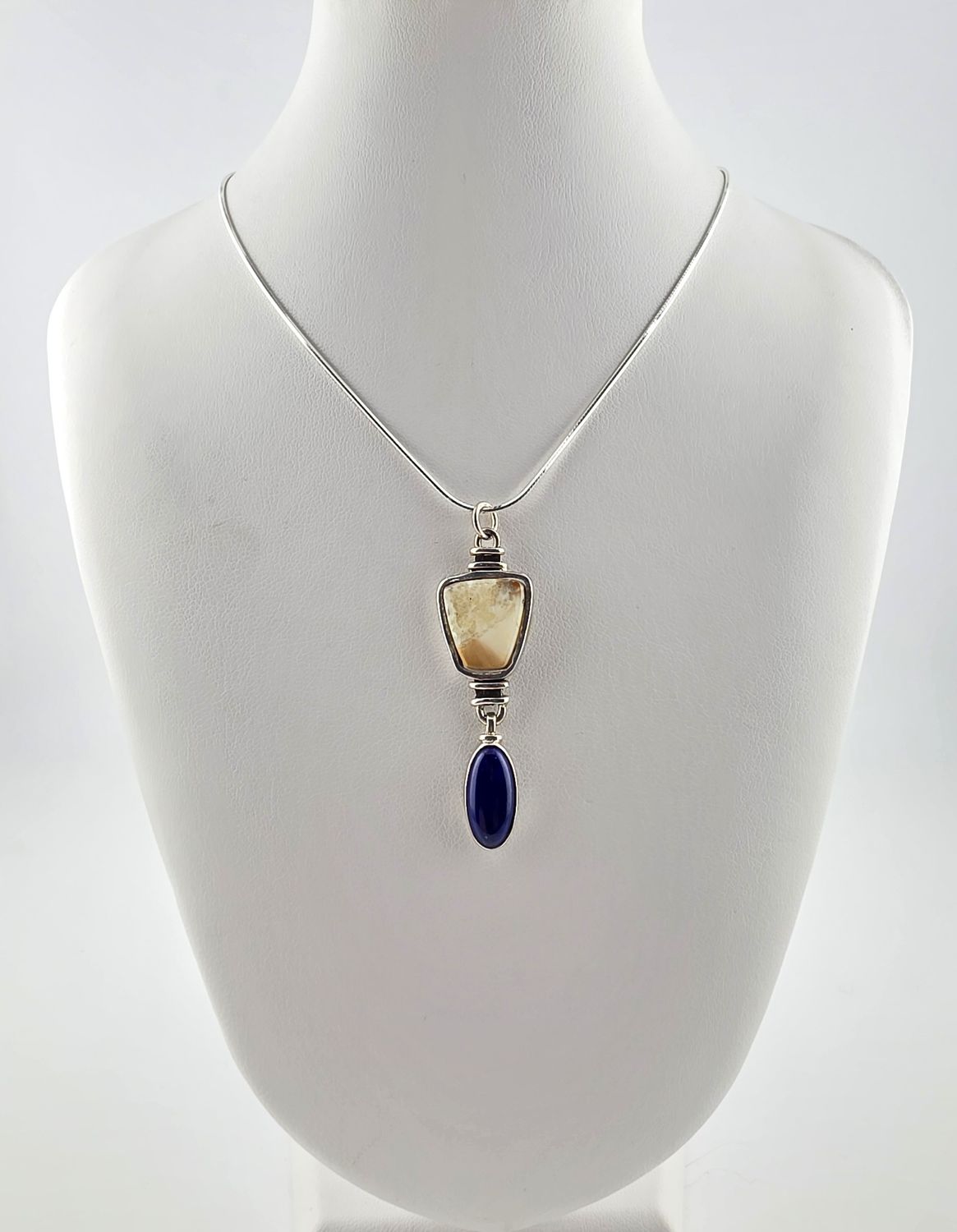 Walrus &amp; Lapis Pendant