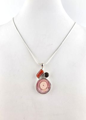 Rhodochrosite Pendant