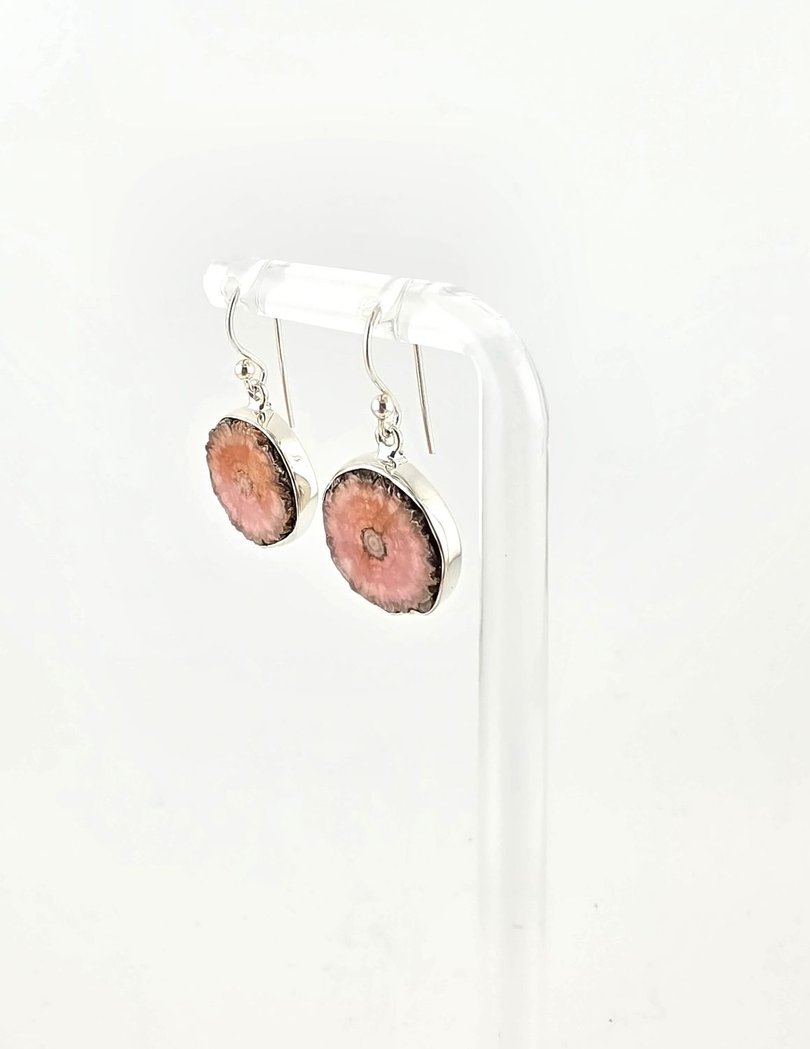 Rhodochrosite Earrings