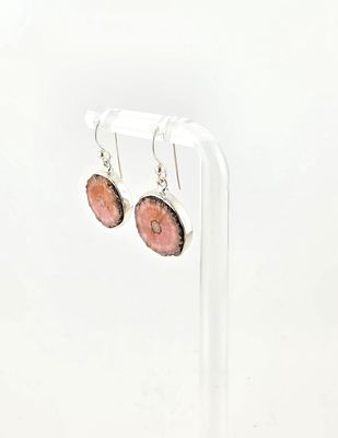 Rhodochrosite Earrings
