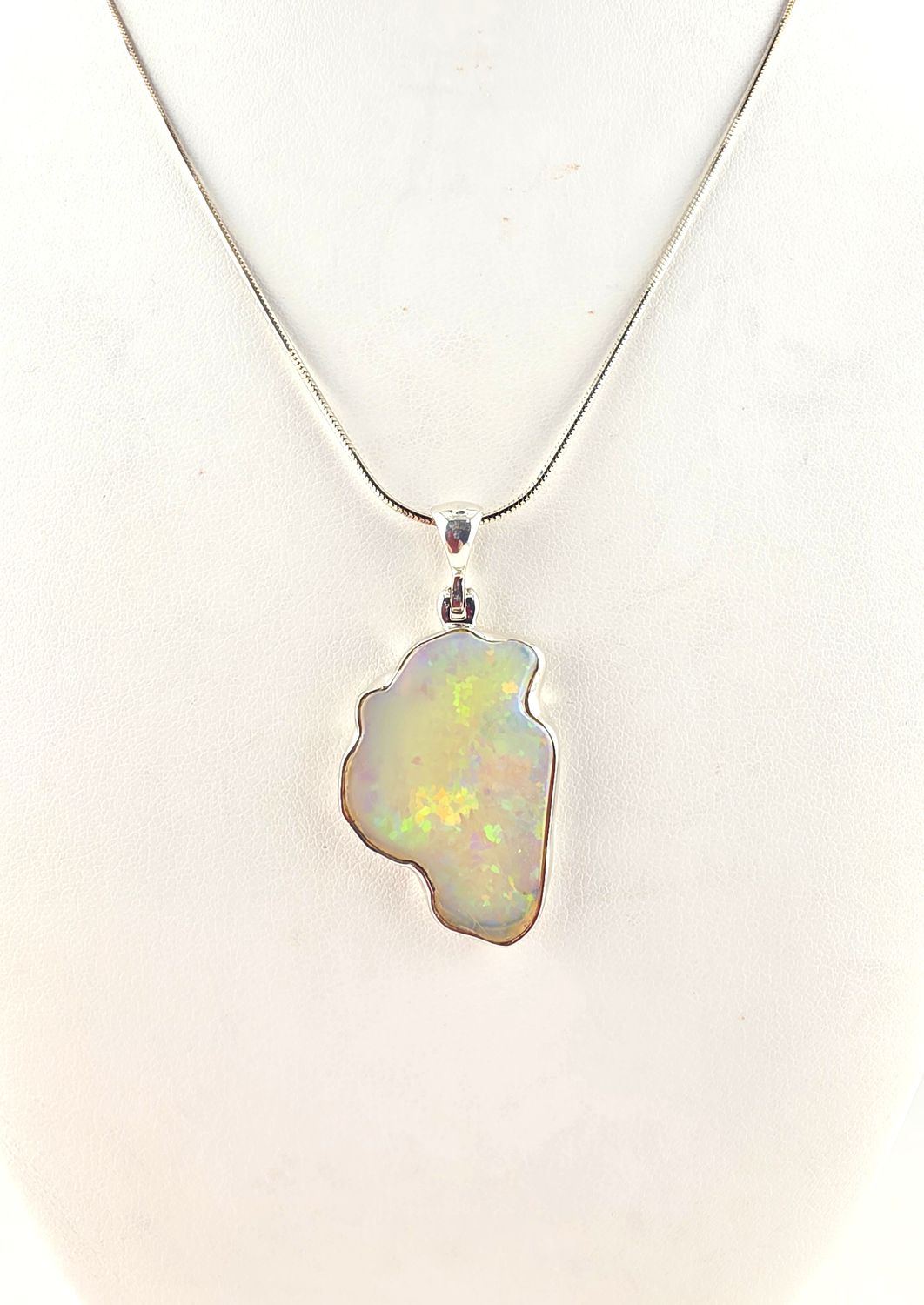 Raw Ethiopian Opal Necklace