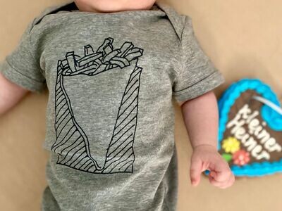 Babystrampler -  Pommes