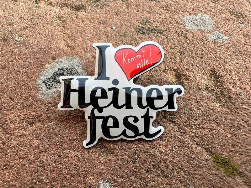 I ♥ Heinerfest-Pin