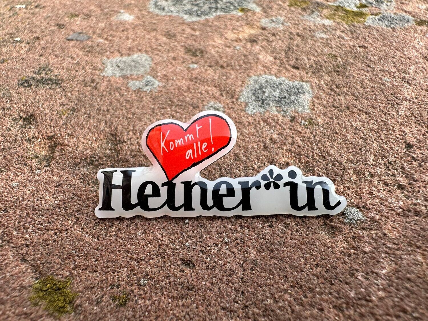 Heiner*in-Pin