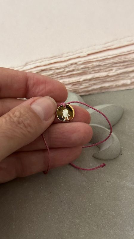 Armbändchen Heinerglück - vergoldet Armbändchen Heinerglück - vergoldet