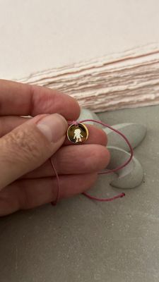 Armbändchen Heinerglück - vergoldet Armbändchen Heinerglück - vergoldet