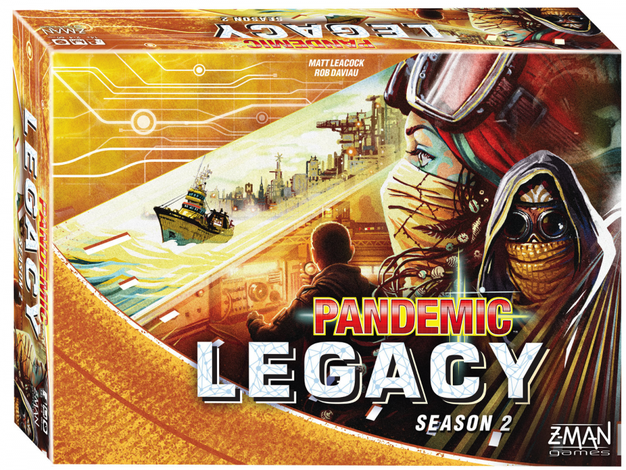 Pandemic Legacy season 2 caja amarilla